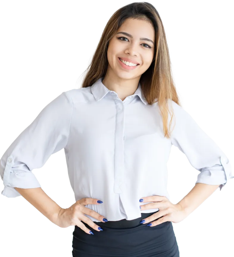 Mujer sonriendo