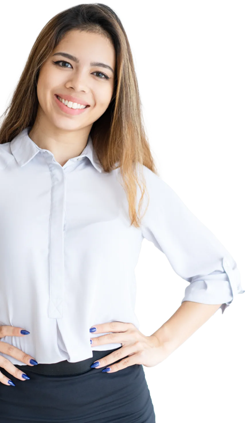 Mujer sonriendo